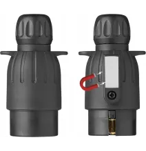 Wtyczka przyczepy - 7 pin - Z MAGNESEM [plastikowa]
