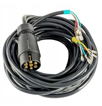 Wiązka - 2x 7m do lamp | z zarobioną wtyczką 7 PIN