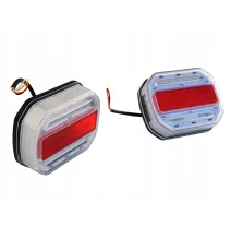 [ZESTAW] - 2 x Lampy tylne LED (TT.12018P+ TT.12018L)