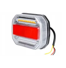 [ZESTAW] - 2 x Lampy tylne LED (TT.12018P+ TT.12018L)