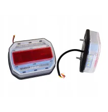 [ZESTAW] - 2 x Lampy tylne LED (TT.12018P+ TT.12018L)