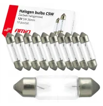 Paczka żarówek - RURKA | C5W 36mm (10szt.)