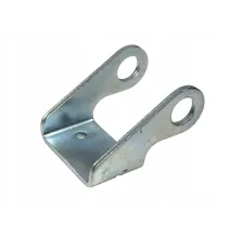 Uchwyt zawiasu - wygięty na bolec FI16 ze sworzniem