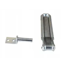 [ZESTAW] - Zawias 220mm + Uchwyt zawiasu wygiety z bolcem