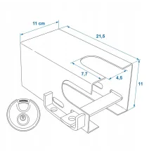 Zabezpieczenie - NL - uniwersalne safety box | CZERWONE