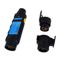 [ZESTAW] - Tester gniazda 7 PIN + dwa krótkie adaptery