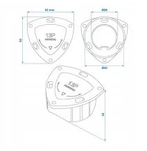 Osłona - plastikowa do wtyczki 13 PIN