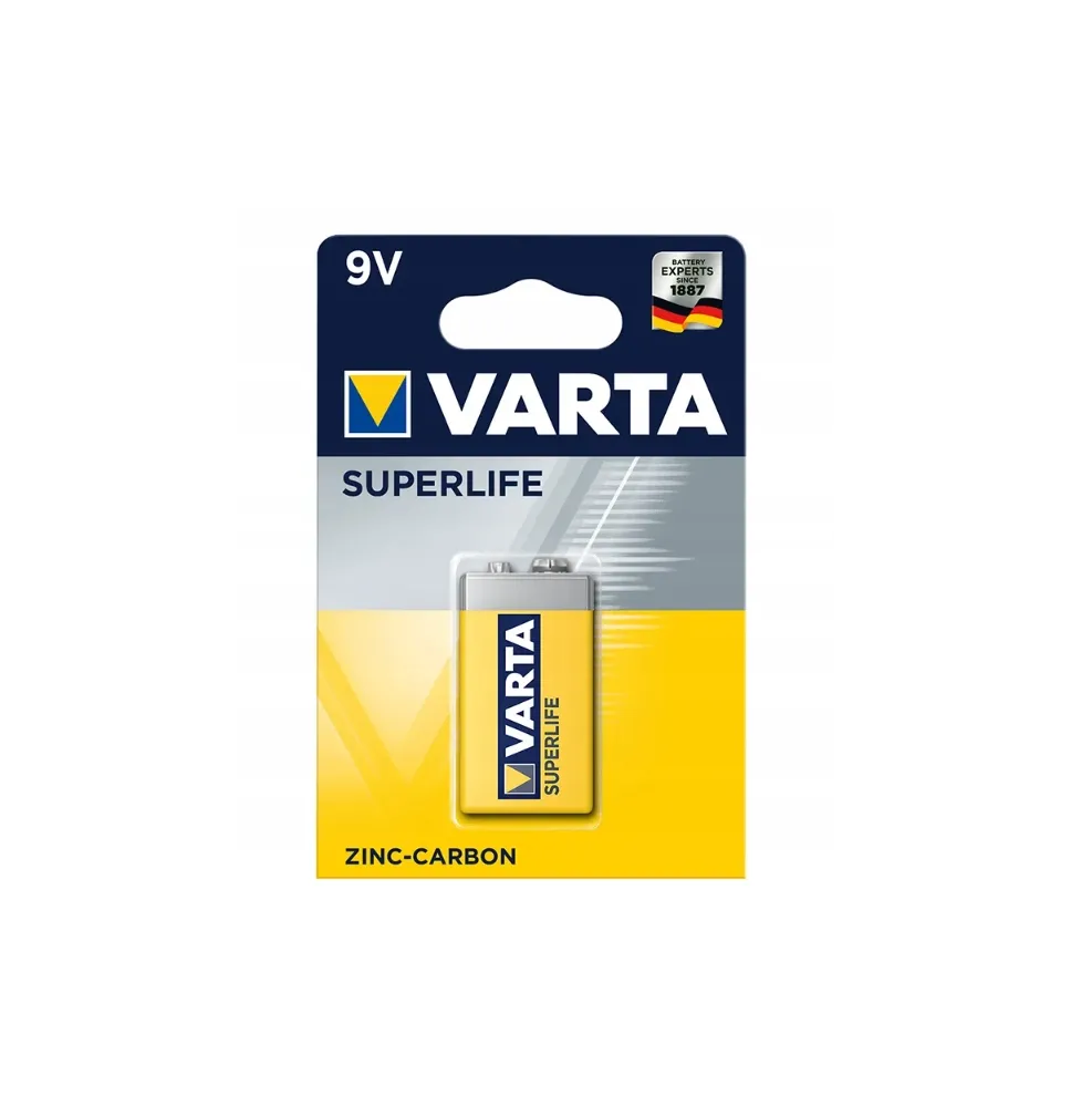 Bateria do testerów - 9V VARTA (cynkowo-węglowa)