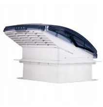 Wentylator dachowy - 400x400 przezroczysty - KAM 12V [DUŻY]
