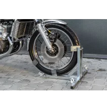 Stojak motocyklowy - kobyłka, kolor: NIEBIESKI