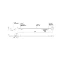 Linka zrywu - zrywka awaryjna 3000 kg z hakiem AL-KO (oryginał)