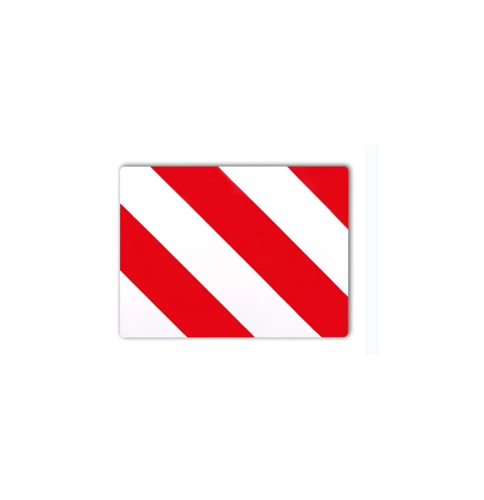 Tablica - biało czerowna PRAWA | "PG" informacyjna