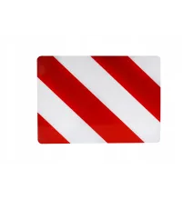 Tablica - biało czerowna LEWA | "PG" informacyjna