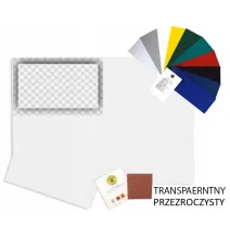 Łata naprawcza - do plandek 45cm x 32cm | przezroczysty (transparentny)