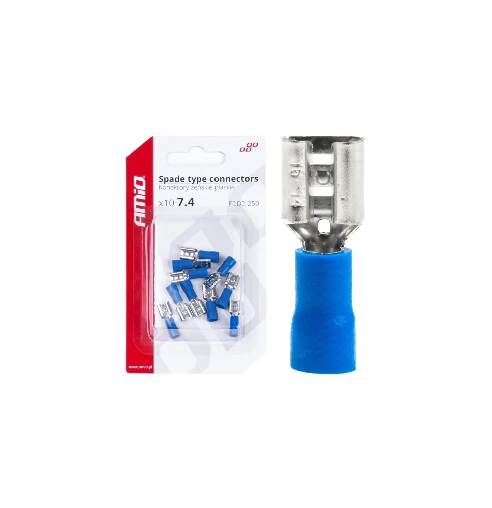 Konektor - ŻEŃSKI 7,4mm | konektorki - paczka 10szt