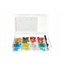 Bezpieczniki samochodowe - MINI fuse box mix (80szt)