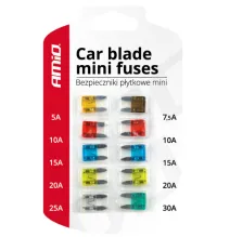 Bezpieczniki samochodowe - BLISTER 10szt. | MINI fuse