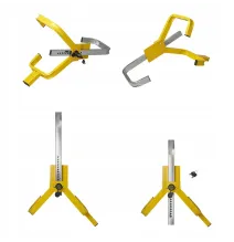 Blokada koła - żółta 13-16 cali