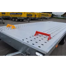 Blokada koła na lawete - ZÓŁTA (RAL 1028)