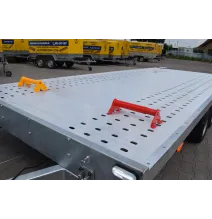 Blokada koła na lawete - ZÓŁTA (RAL 1028)