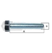 [ZESTAW] - Śruba M14x100 + nakrętka (twardość: 10.9)
