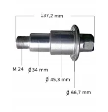 Czop - AL-KO - ośka nowy typ do osi 1350kg | M22