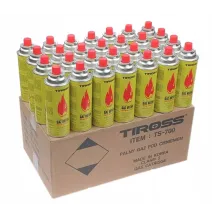 [ZESTAW] - 28 x Kartusz z gazem 400ml [277g] - KARTON