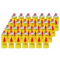 [ZESTAW] - 28 x Kartusz z gazem 400ml [277g] - KARTON