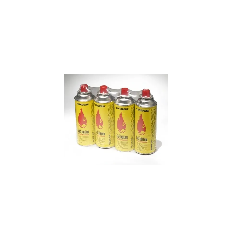 [ZESTAW] - 4 x Kartusz z gazem 400ml [227g]