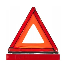Trójkąt - ostrzegawczy EURO na drogę + etui