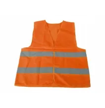 Kamizelka odblaskowa - POMARAŃCZOWA | ostrzegawcza z certyfikatem