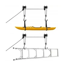 Sufitowy wieszak - 57kg -  na kajak, rower WZMOCNIONY