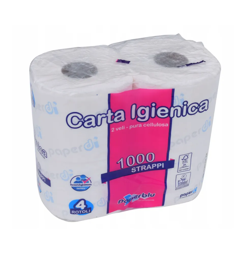 Papier do toalet turystycznych - rozpuszczalny EASY FLUSH 1000 (4-pak)