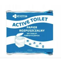Papier do toalet turystycznych - rozpuszczalny EASY FLUSH 1000 (4-pak)