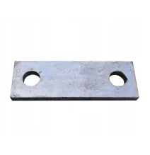 Blacha - wieszak resora | 2 otwory (120x40 gr.8 mm) [METAL]